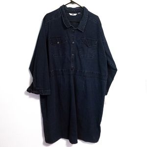Heavy Denim Old Navy Dress Sz 30 Plus
